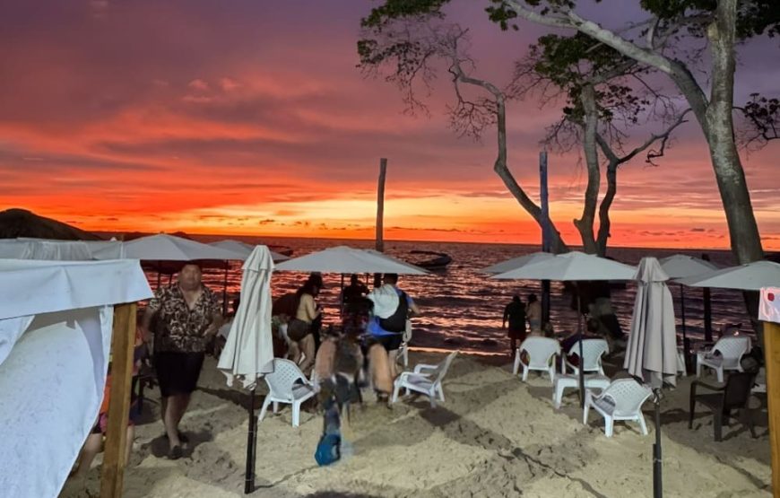 Atardecer Barú + Plancton + Cena En Playa Tranquila